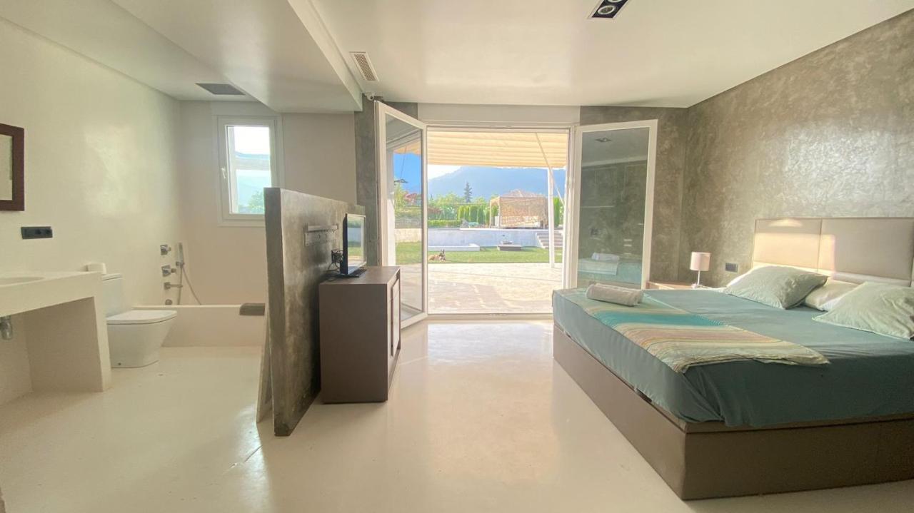 Апартаменты White House En Enguera - Fantastica Casa Con Jacuzzi Piscina Y Barbacoa Экстерьер фото
