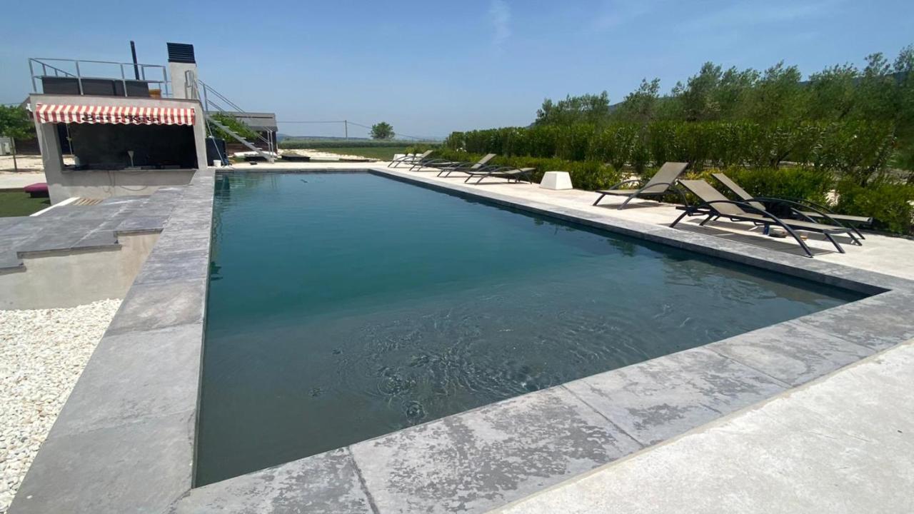 Апартаменты White House En Enguera - Fantastica Casa Con Jacuzzi Piscina Y Barbacoa Экстерьер фото